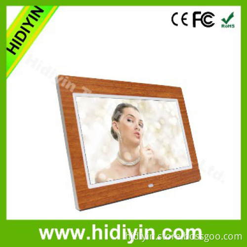 7 inch Wooden Design Photo Frame Digital Video Player